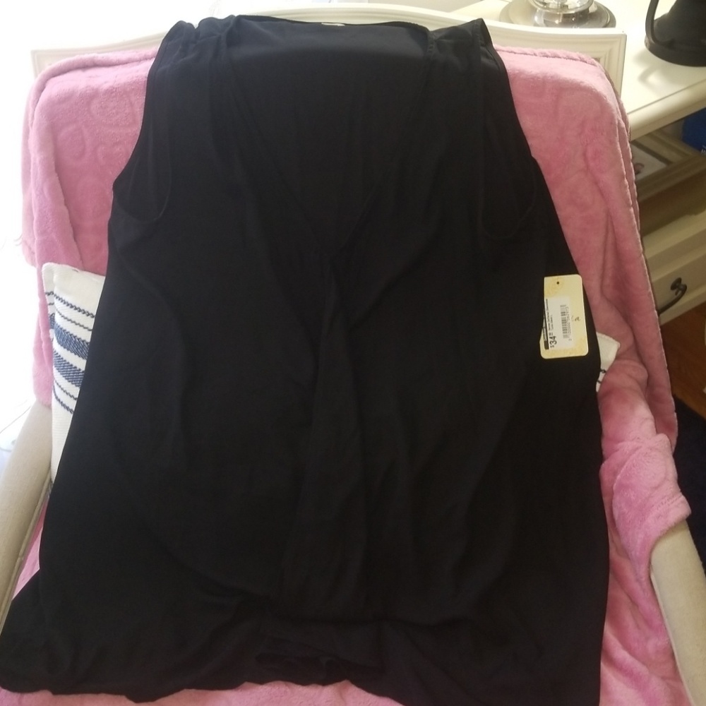 Venice gatheres sleeveless tunic